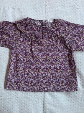 Liberty fabric blouse